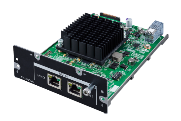 AV-UHS5M6G NDI Input-Output Expansion Card