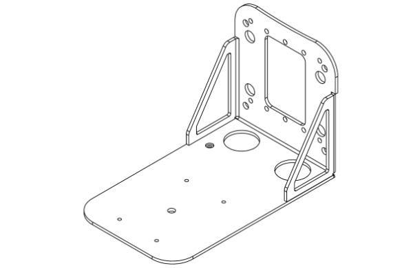 FEC-4WM Wall Mount for AW-UE4 Professional PTZ Camera