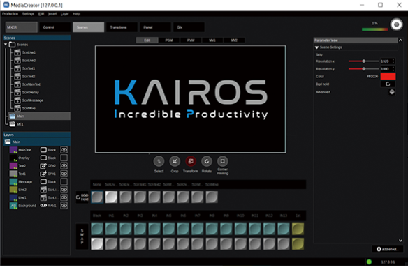 KAIROS Creator Software