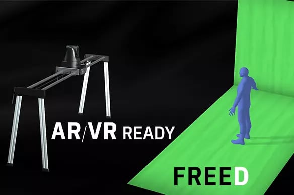 Supports FreeD for building AR/VR systems