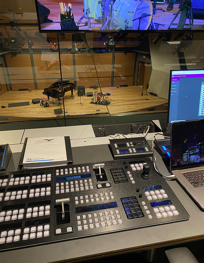 KAIROS Control Solution for Live Music Venue Video Production