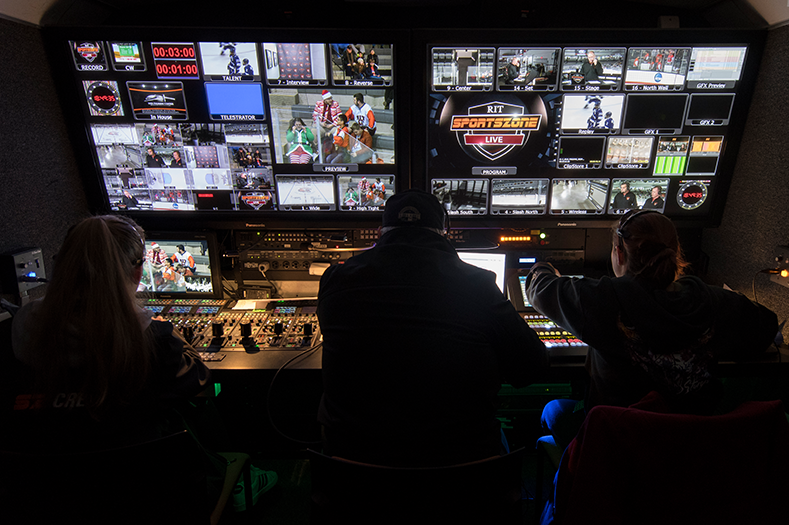 rit_sports_zone_live_control_room_camera_shading_switcher_live_sports_broadcast_production_trailer_video_control_room_ptz_cameras_multiviewer_tv_live