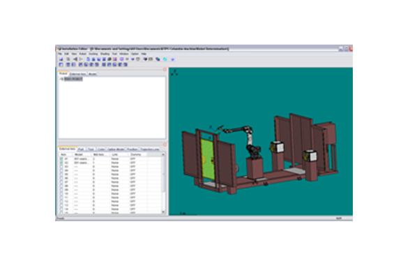 Welding DTPS III software on screen