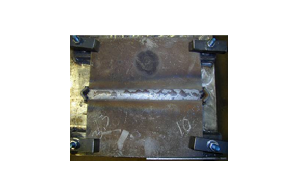 straight line welded heavy plate image 