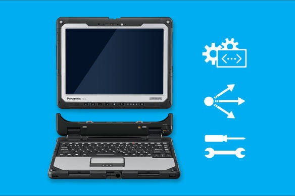 TOUGHBOOK 33 with Services Icons