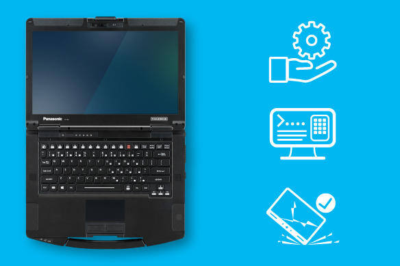 TOUGHBOOK 55 with Solutions Icons