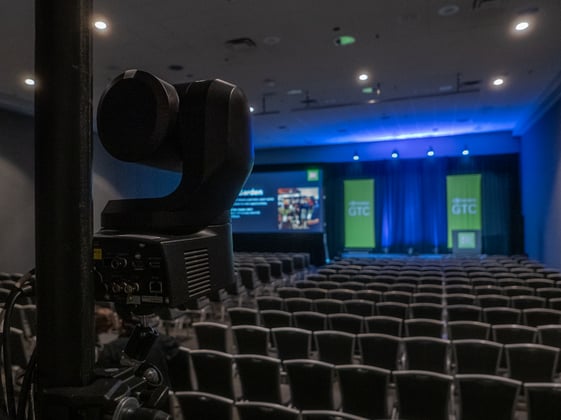 Panasonic PTZs remote streaming at NVIDIA GTC conference 2025