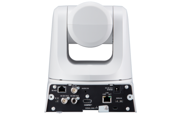 AW-UE100 - White - Back view of inputs - 584 x 390 px