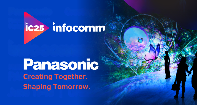 Panasonic Projector & Display Americas infocomm header
