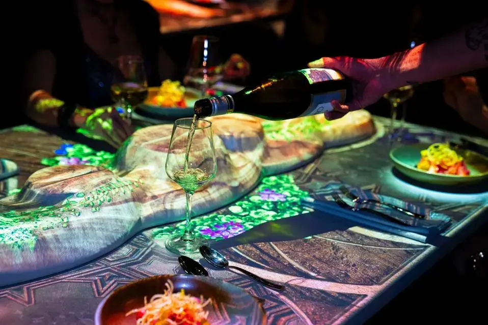 The Gallery, restaurant, immersive dining, Los Angeles, LA, DTLA, Disney, theme parks