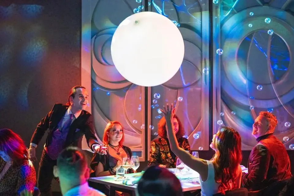 The Gallery, restaurant, immersive dining, Los Angeles, LA, DTLA, Disney, theme parks