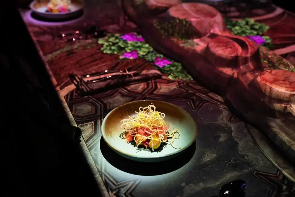 The Gallery, restaurant, immersive dining, Los Angeles, LA, DTLA, Disney, theme parks