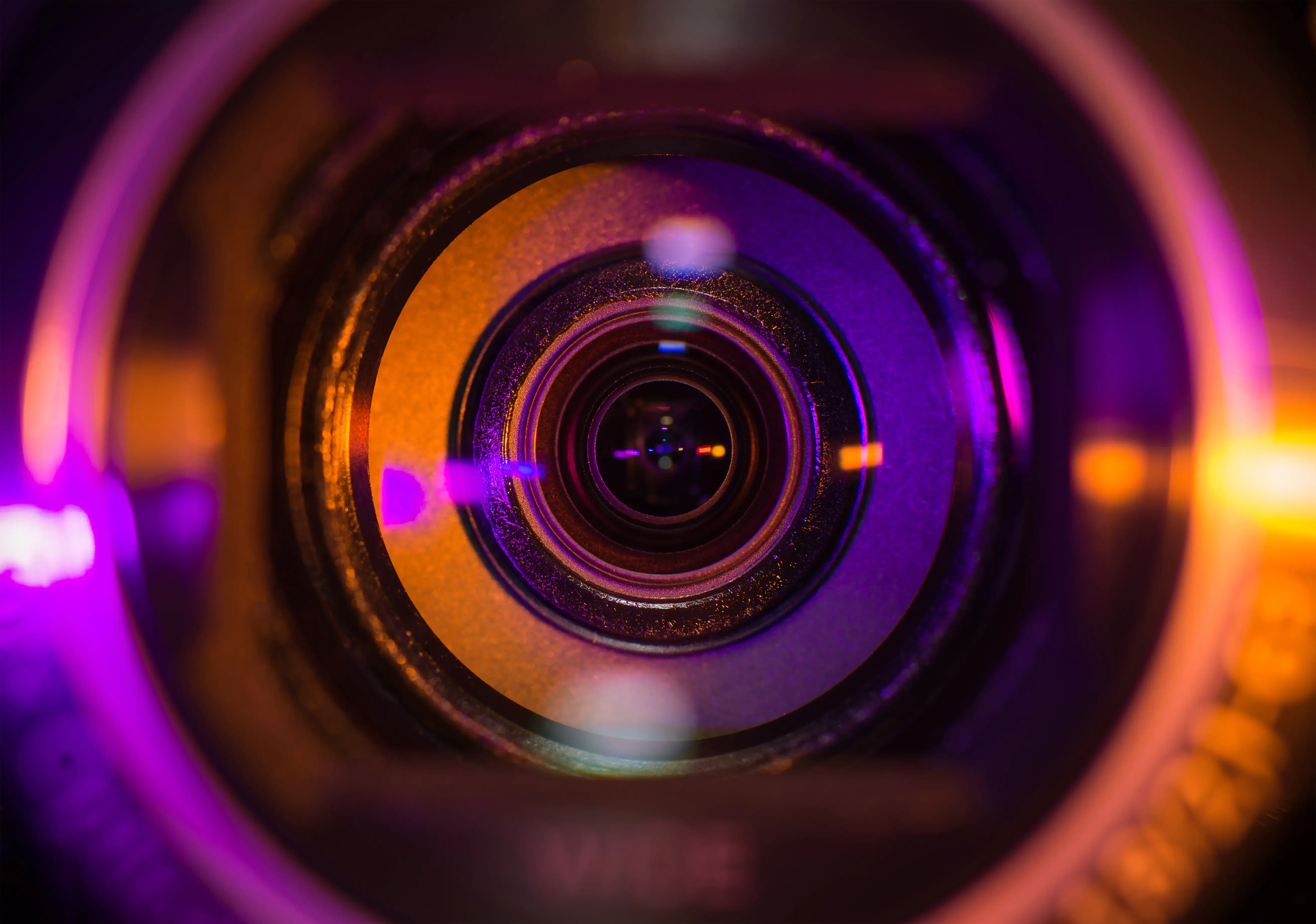 Video camera lens